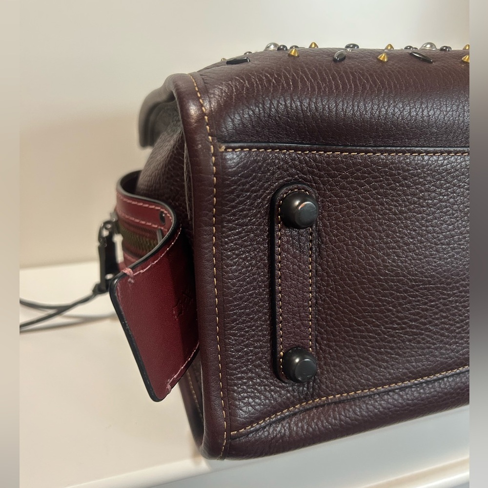 EUC COACH ROGUE 30 WITH PRAIRIE RIVETS OXBLOOD/RED - Picture 9 of 16